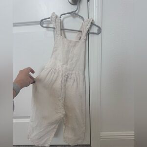 Zara linen romper
